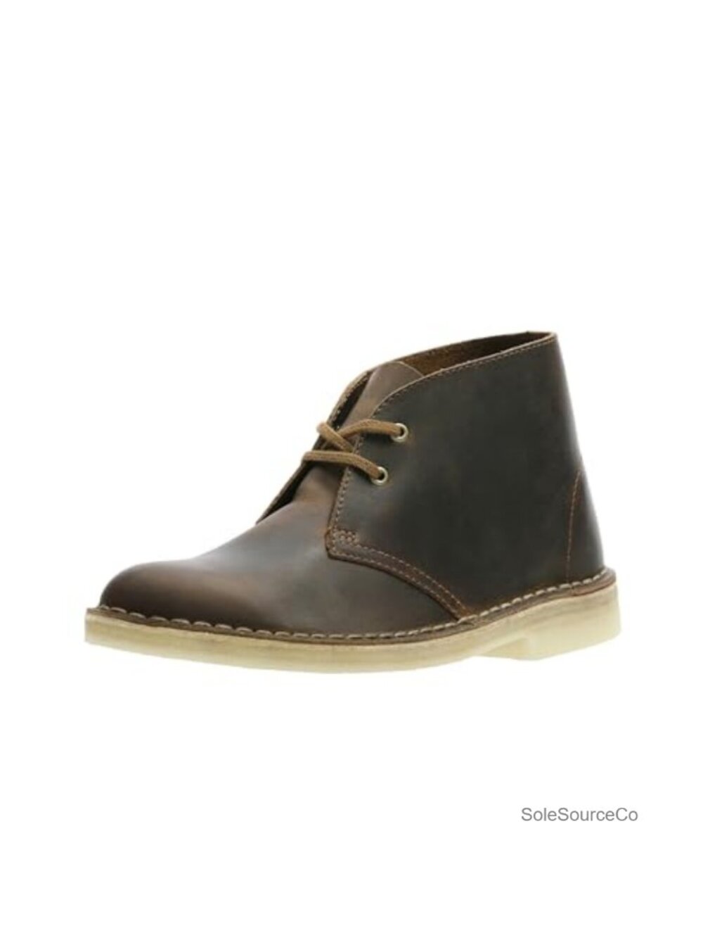 Desert Boot Leather Chukka Ankle Bootie Crepe Sole Casual